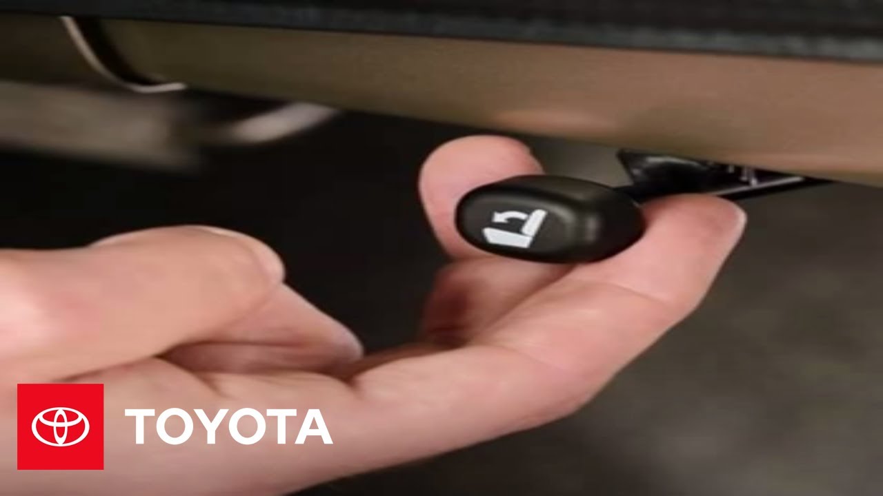2007 - 2009 Camry How-To: 60/40 Split Rear Seat | Toyota