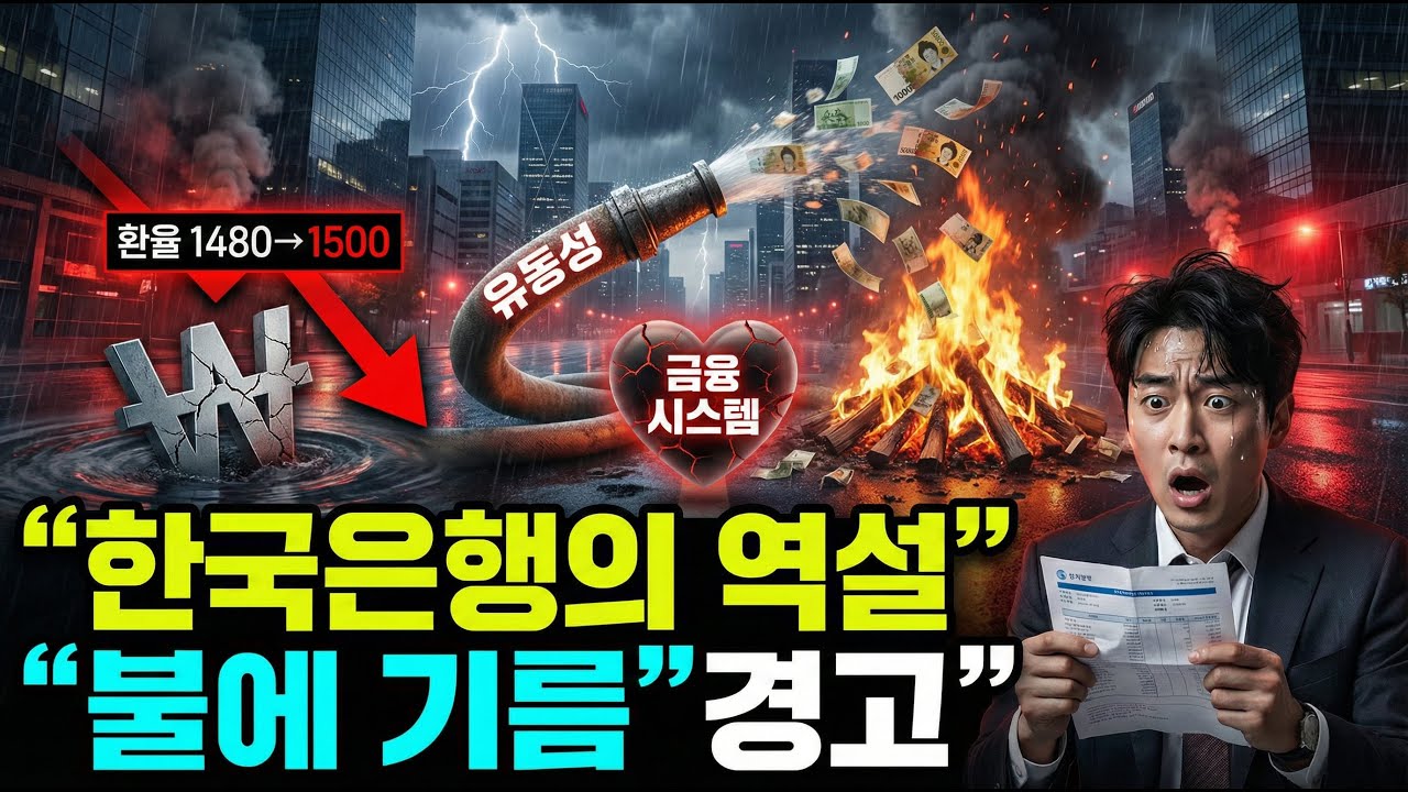 충격: 한국은행이 불을 끄려다 기름을 부었다｜긴급 여신의 치명적 역설