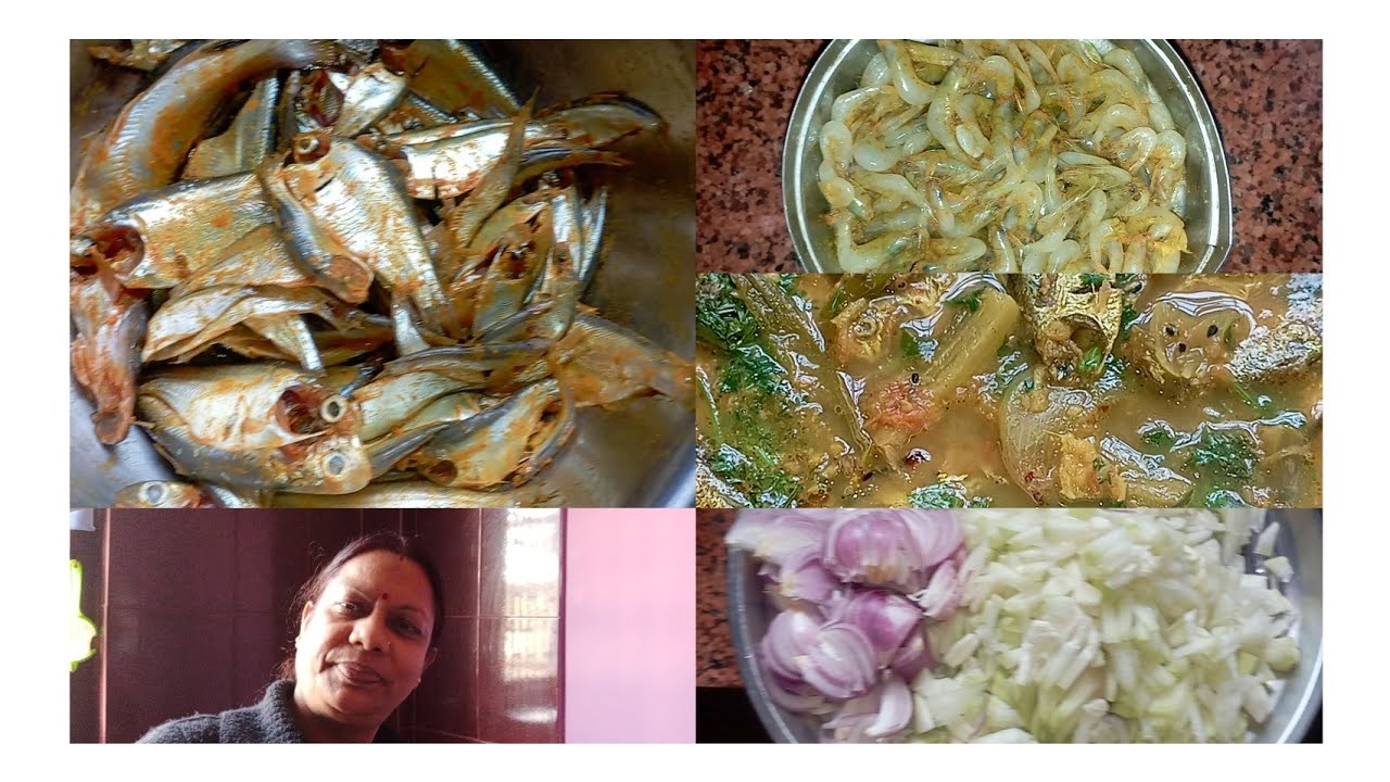 Silchar eshe onk Mach ranna korlam || Joint family (Chowdhury poribar) 
