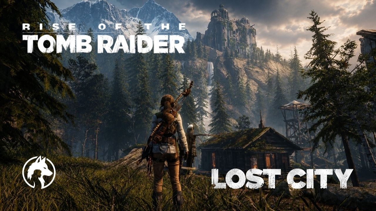 Echoes of the Lost City : A Silent Journey | Rise of the Tomb Raider World Ambience (4K)