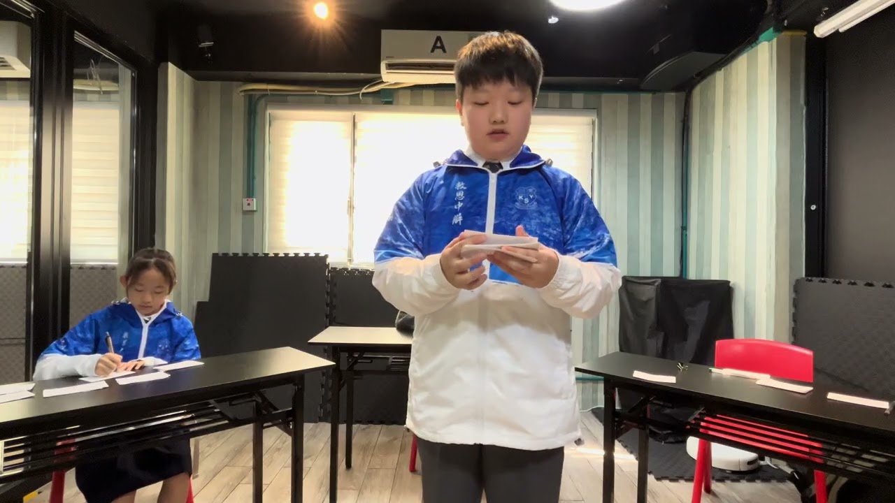 辯論道場全港小學生辯論比賽2025初賽 林芷欣 救恩學校（小學部） 對 謝文韜 救恩學校（小學部）