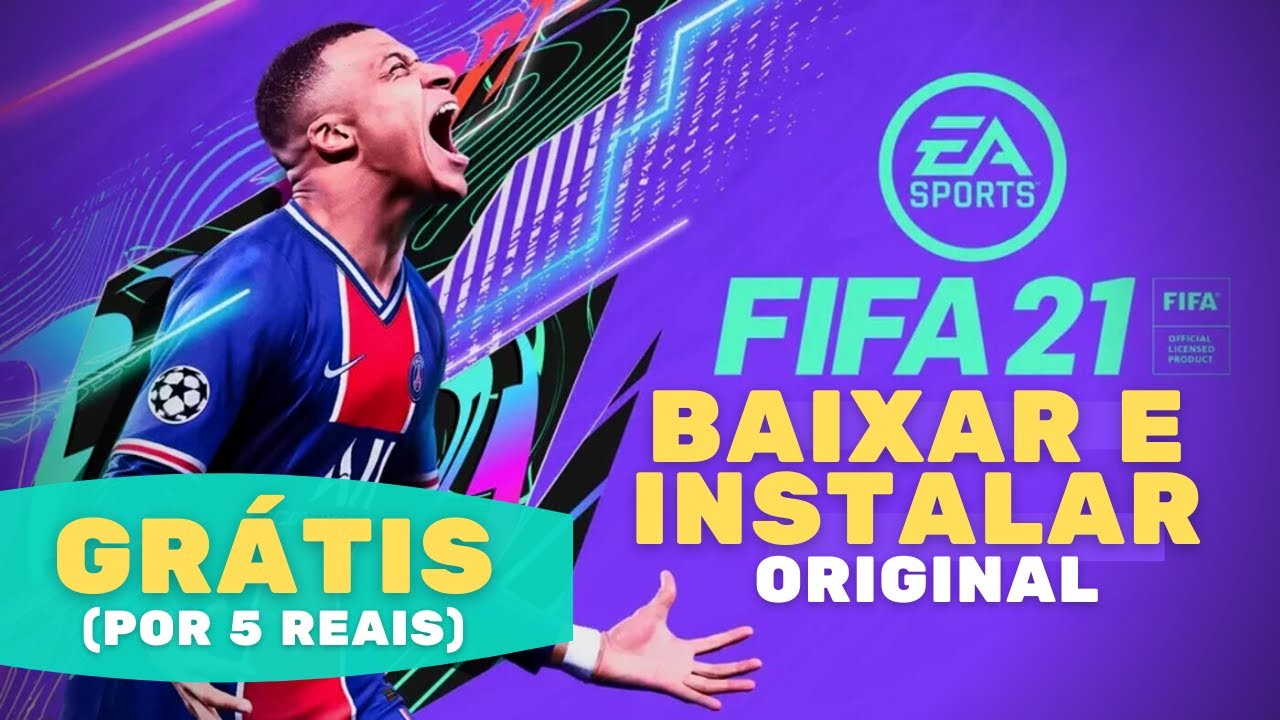 Como jogar o FIFA 21 Completo e Original - (Por 5 Reais)