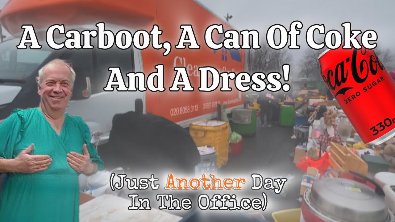 We’re Back Again With Another Carboot And Some Behind The Scenes Action Involving Kev And A Dress 🫣