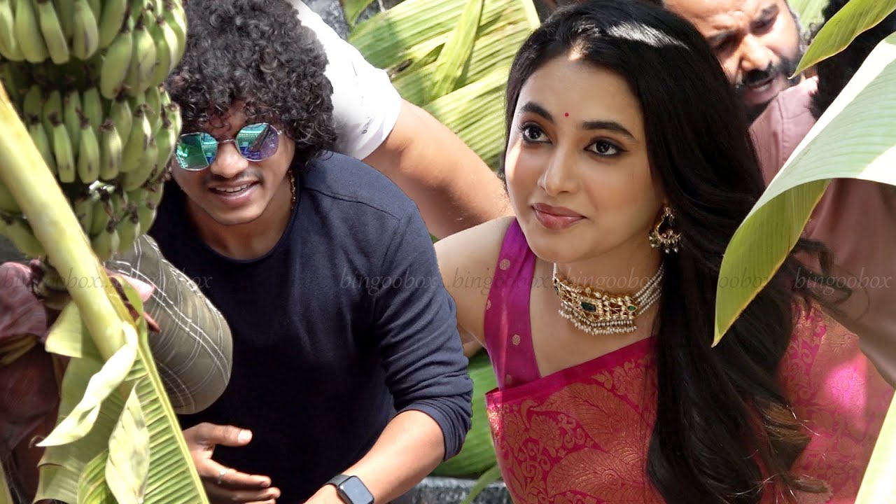 Priyanka Mohan ❤️ Pugazh at Mugdha Shop Launch - T.Nagar