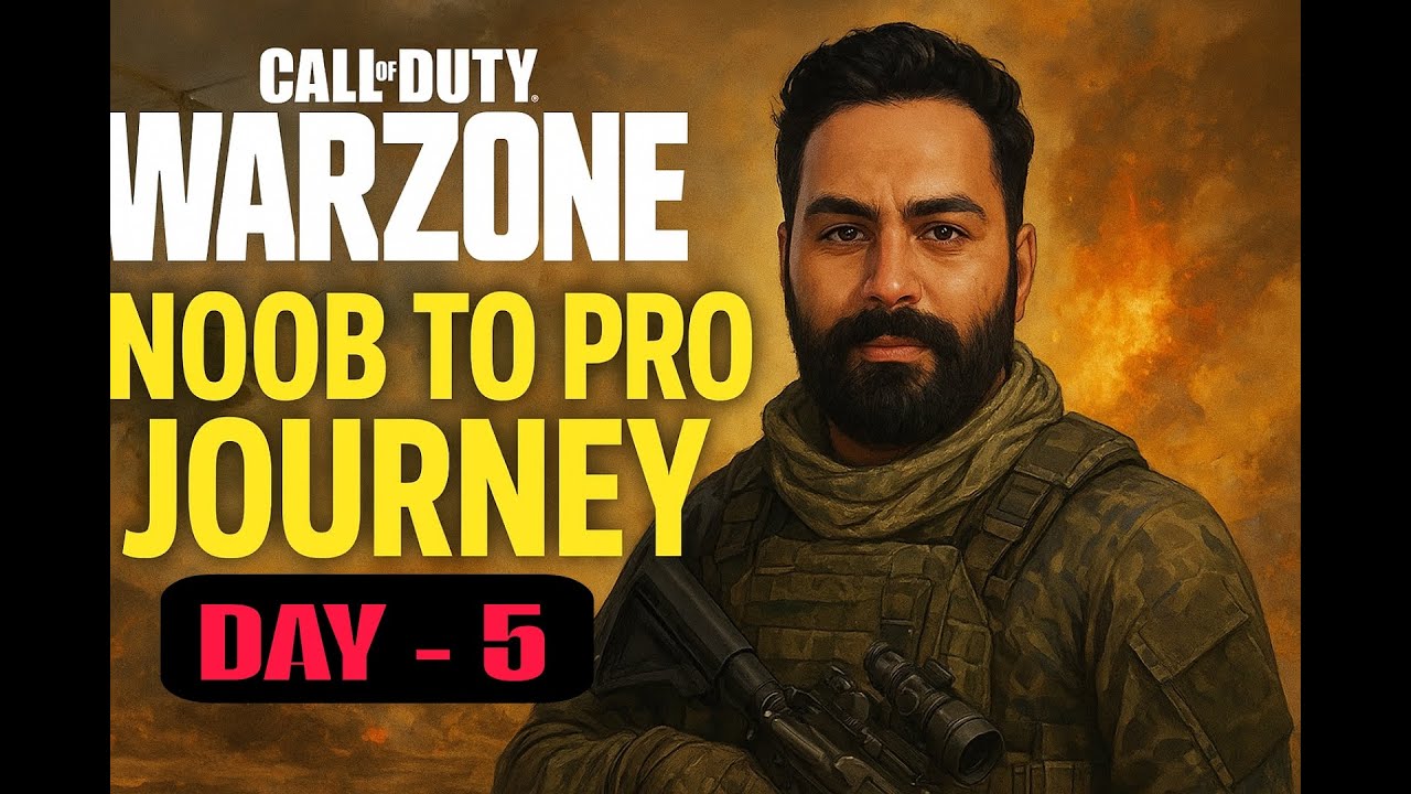 Learning COD Warzone – Day 5 [LIVE] | Getting Better Every Match