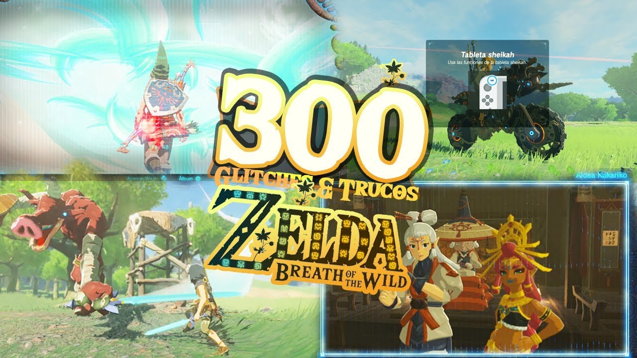 300 Glitches & Trucos QUE DEBERÍAS SABER | ZELDA BREATH OF THE WILD