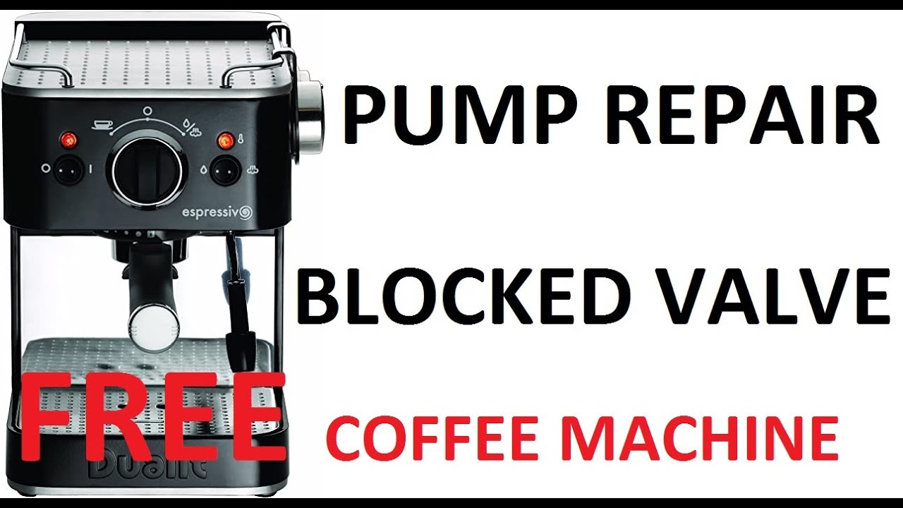 FREE COFFEE MACHINE REPAIR , PUMP REPAIR