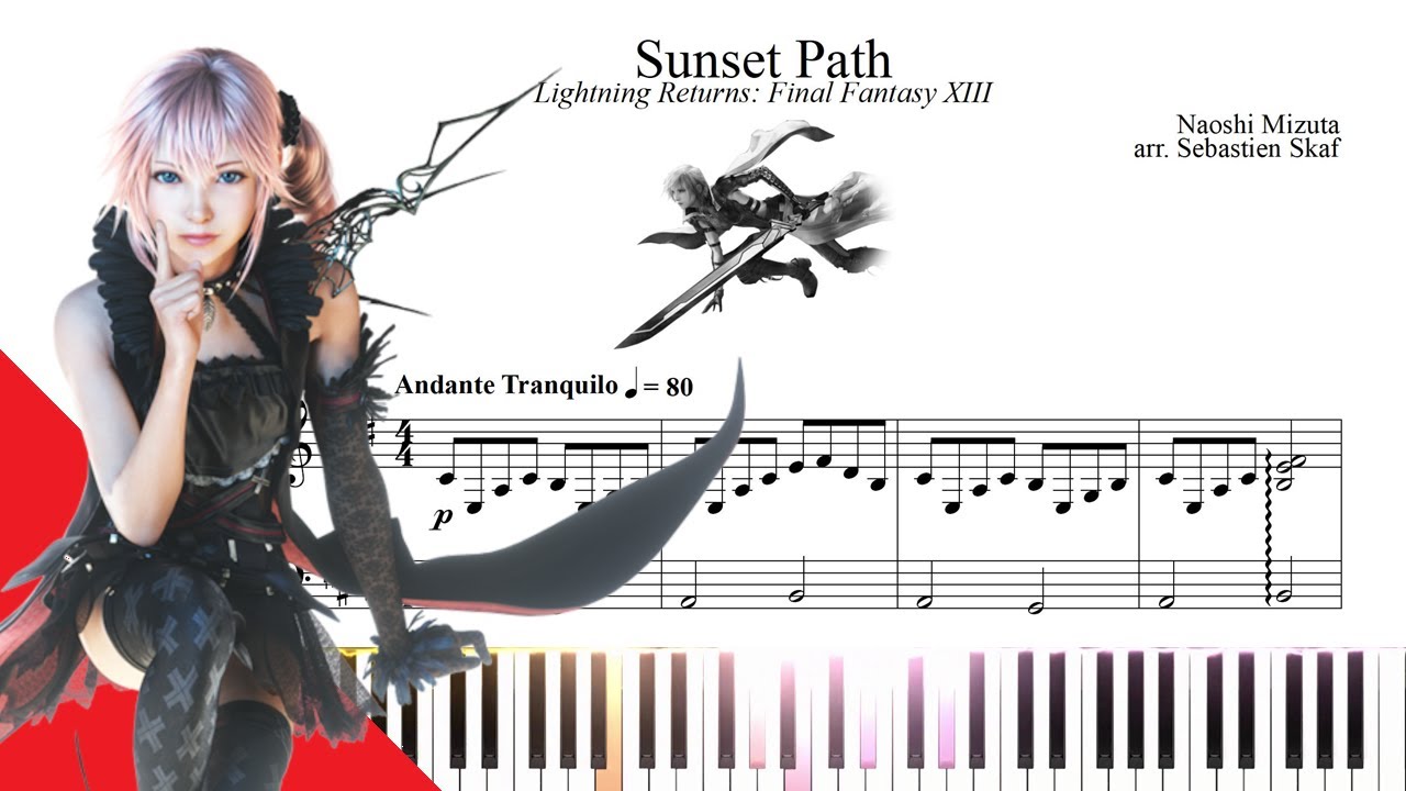 Sunset Path  |  Lightning Returns: FFXIII piano cover
