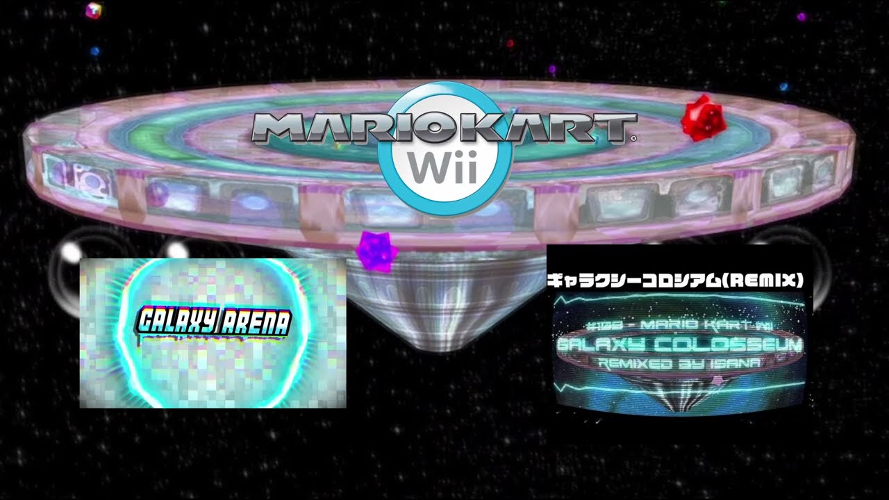 Mario Kart Wii: Galaxy Coloseum Theme MASHUP (Original + Blarrgensnorf + Isana Remix)