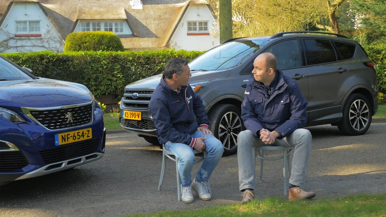 ANWB Dubbeltest Ford Kuga vs. Peugeot 3008 2017