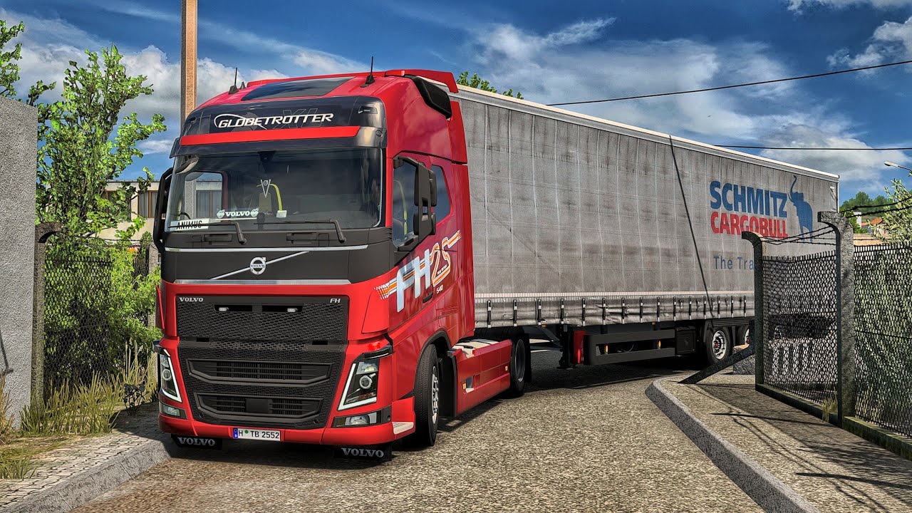 Narrow Twisty Mountain Roads Of West Balkans | #ets2 1.54
