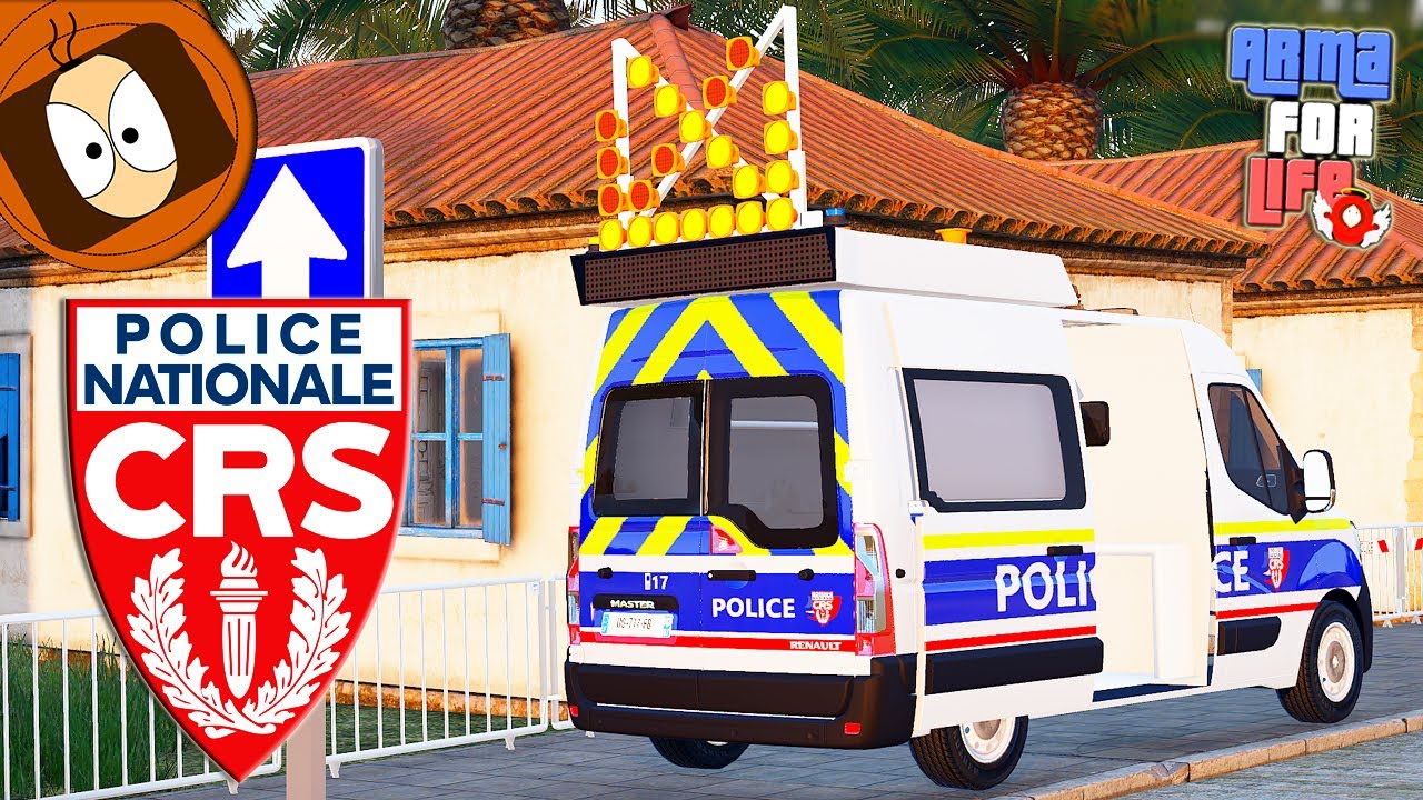 POLICE CRS RP : BARRAGES & CONTRÔLES SUR COSTA 🎄 !