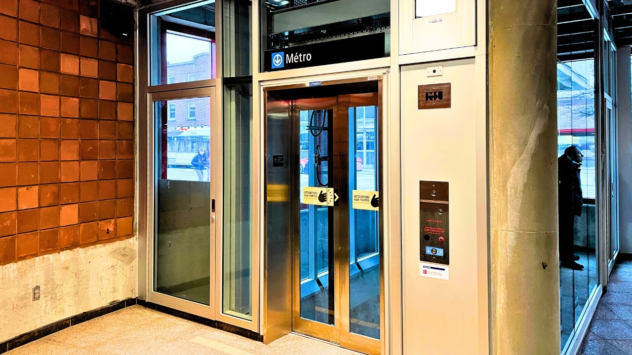 [STM elevators] New elevators at Outremont metro station (3/3) 🔵