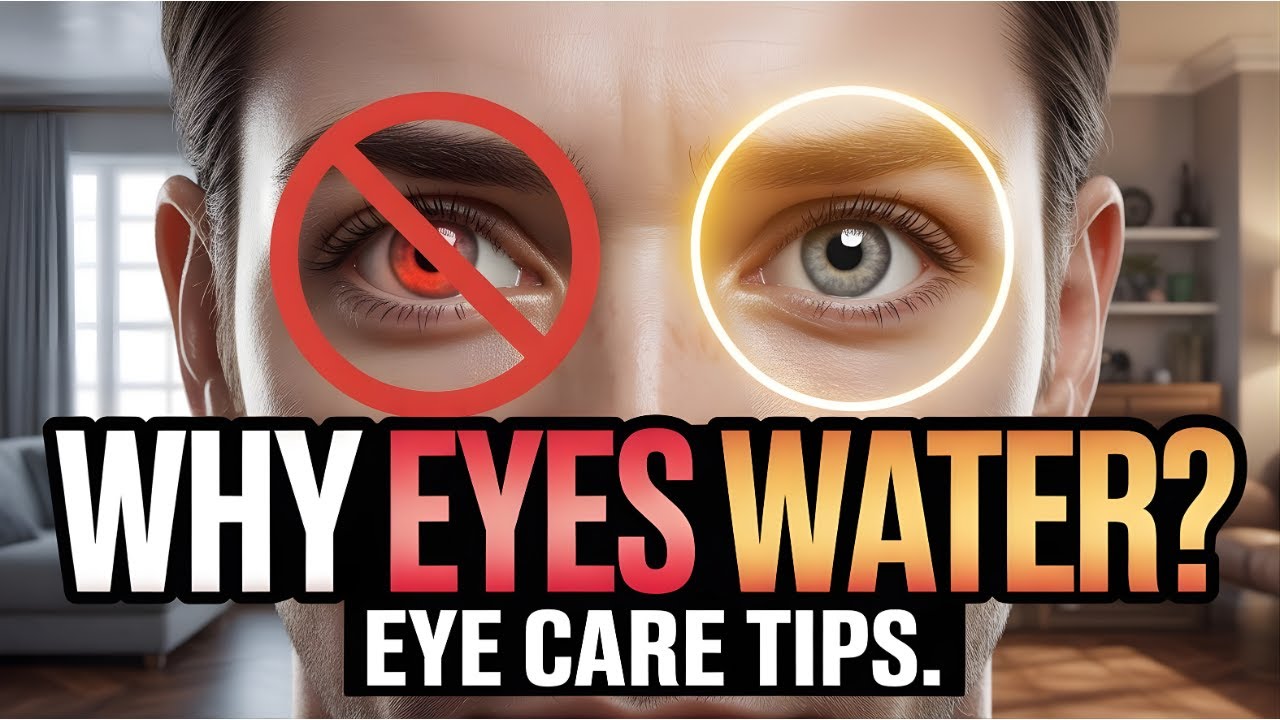 Why Your Eyes Keep Watering & 7 Simple Eye Care Tips You Should Start Today