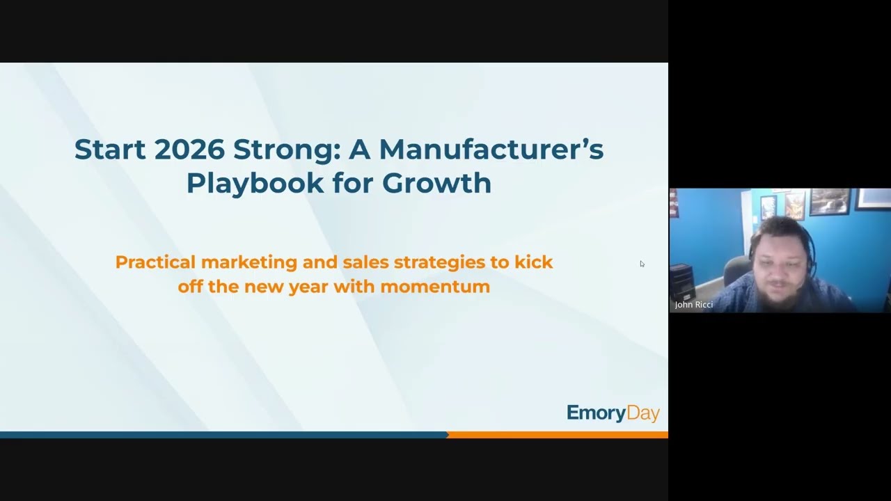 Start 2026 Strong   A Manufacturers Playbook For Growth