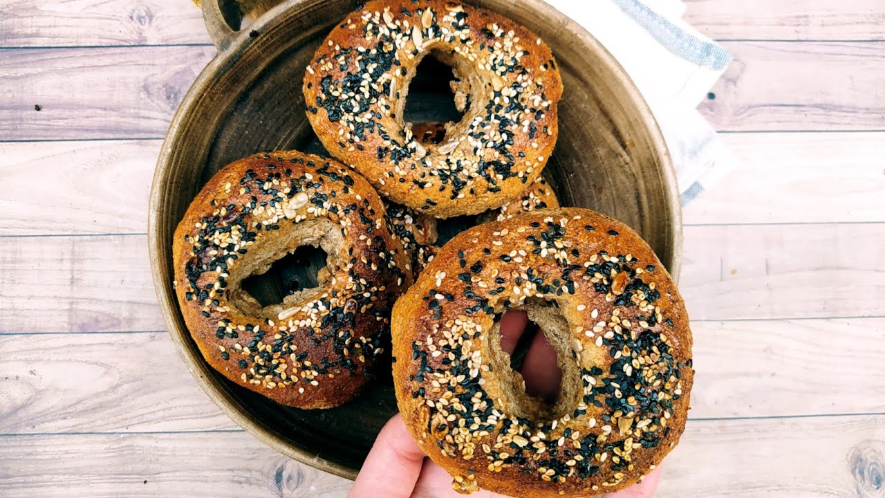 Bagels 100% INTEGRALES y SALUDABLES