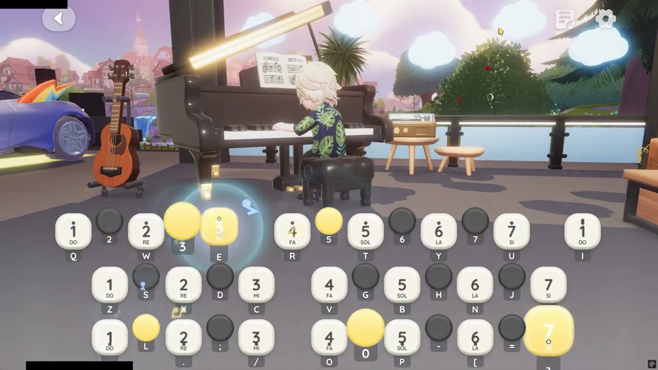 Old Love - Yuji, Putri Dahlia  | Heartopia Piano