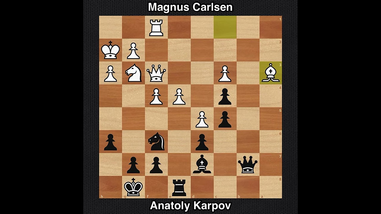 Magnus Carlsen vs. Anatoly Karpov | World Blitz Championship (2009)