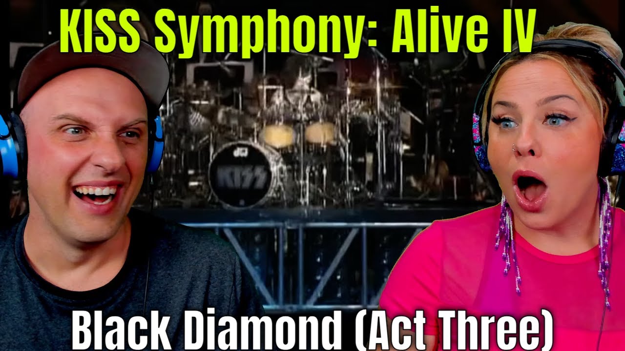 Kiss Symphony: Alive IV - Black Diamond (Акт третий) [HD] РЕАКЦИИ THE WOLF HUNTERZ