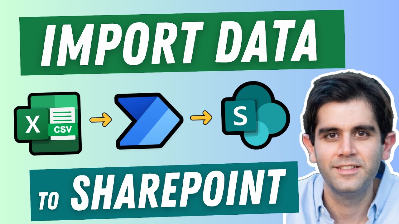 Как импортировать данные CSV в список SharePoint с помощью Power Automate | Учебное пособие