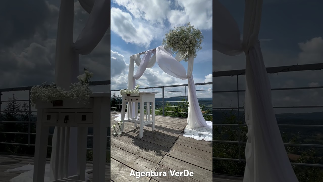 Svatebn&iacute; obřad www.agenturaverde.cz #wedding #florist #agenturaverde #svatba #svatebniden