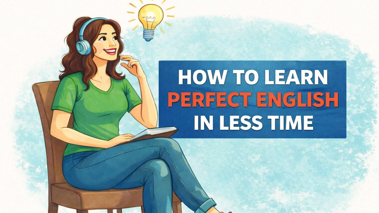 How to Learn Perfect English in Less Time | Fast & Easy English Speaking Tips
