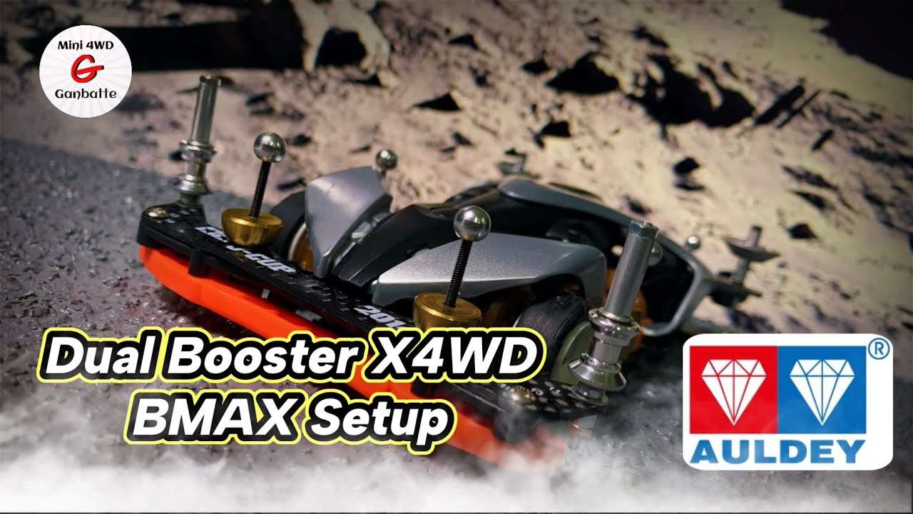 Modif AULDEY X4WD Dual Bosster Pakai Part TAMIYA Ternyata Bisa Ngebut