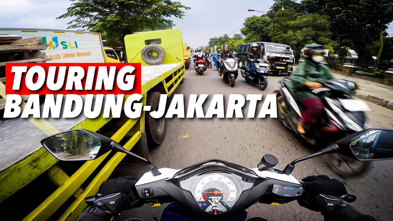 WAKTUNYA TES MOTOR BEAT KARBU INI😃🔥 | TOURING BANDUNG-JAKARTA‼️
