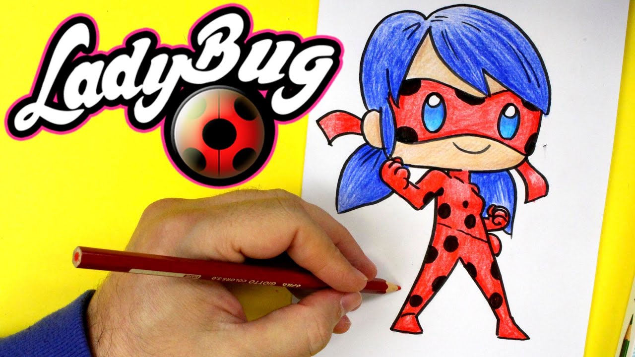 COMO DIBUJAR A LADYBUG KAWAII 🐞 dibujos faciles kawaii 🐞 Aprende a dibujar con Jape