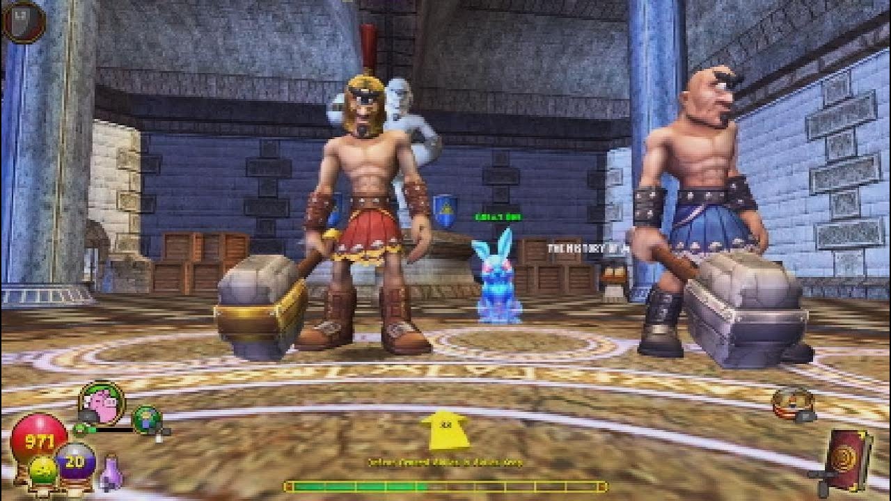 Cyclops Lane as a Life Wizard [Wizard101 PS5]