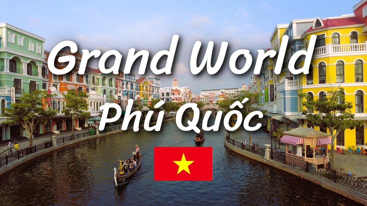🇻🇳 4K Walking | A Day in Grand World, Phú Quốc | Virtual Tour with Prices