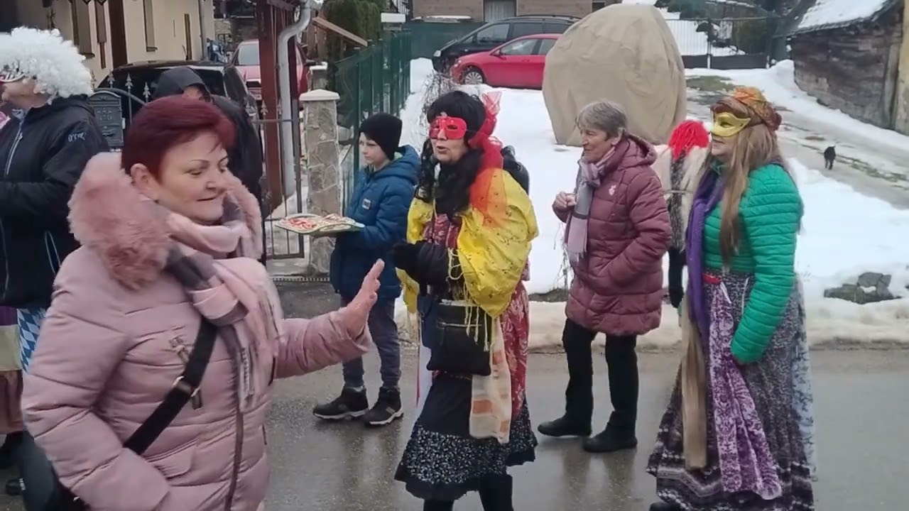 Fašiangový sprievod 2025 | Hoštiná