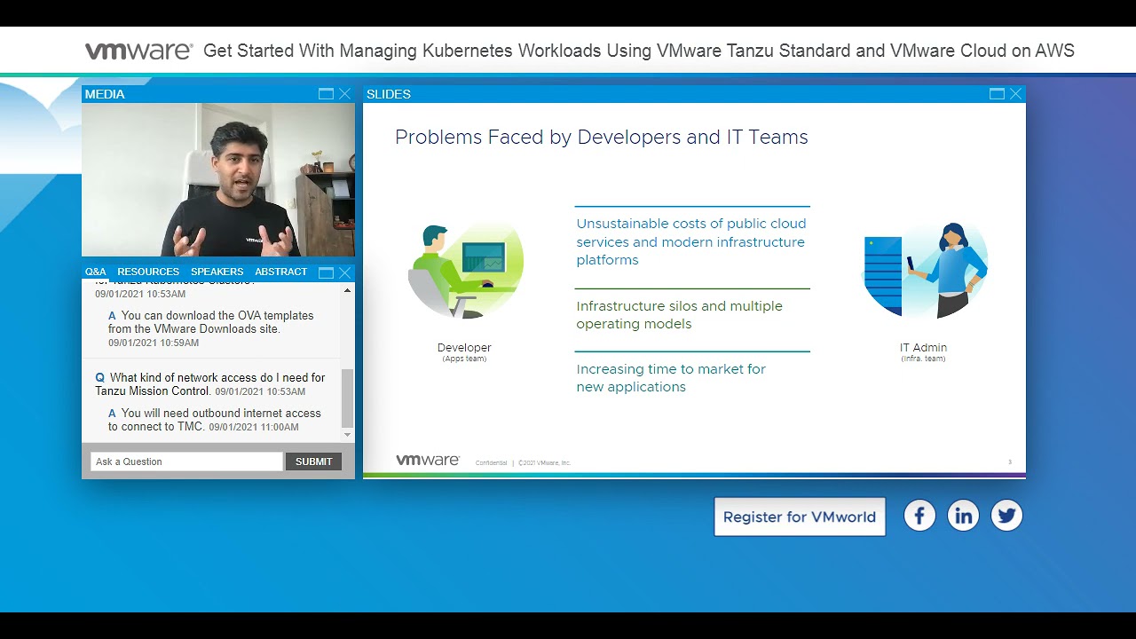 Get Started With Managing Kubernetes Workloads Using VMware Tanzu Standard and VMware Cloud on AWS
