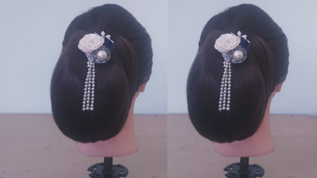 Clutcher  For Hair/Long  Hair Hairstyle With Clutcher/Clawclip Hairstyles /jayneetha 's MOM/video