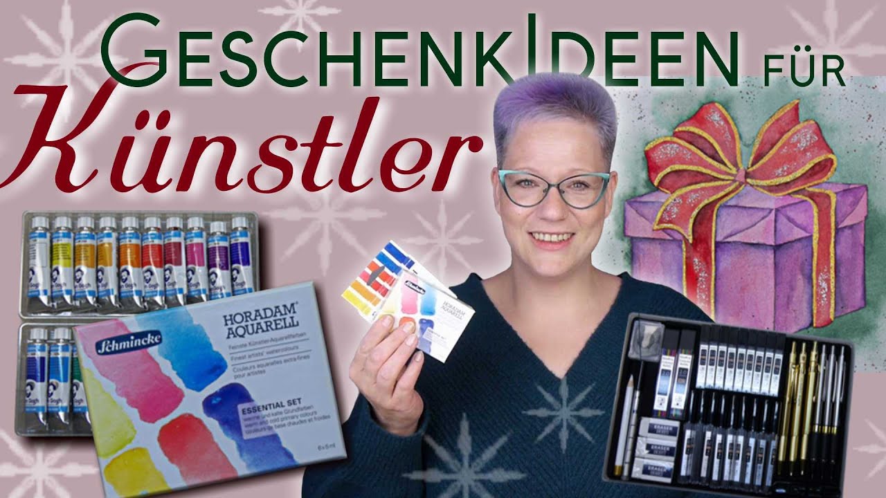 DAS! Perfekte Geschenk für Künstler...oder Euch selbst💕ArtSupplies & kleine Helfer die Freude machen