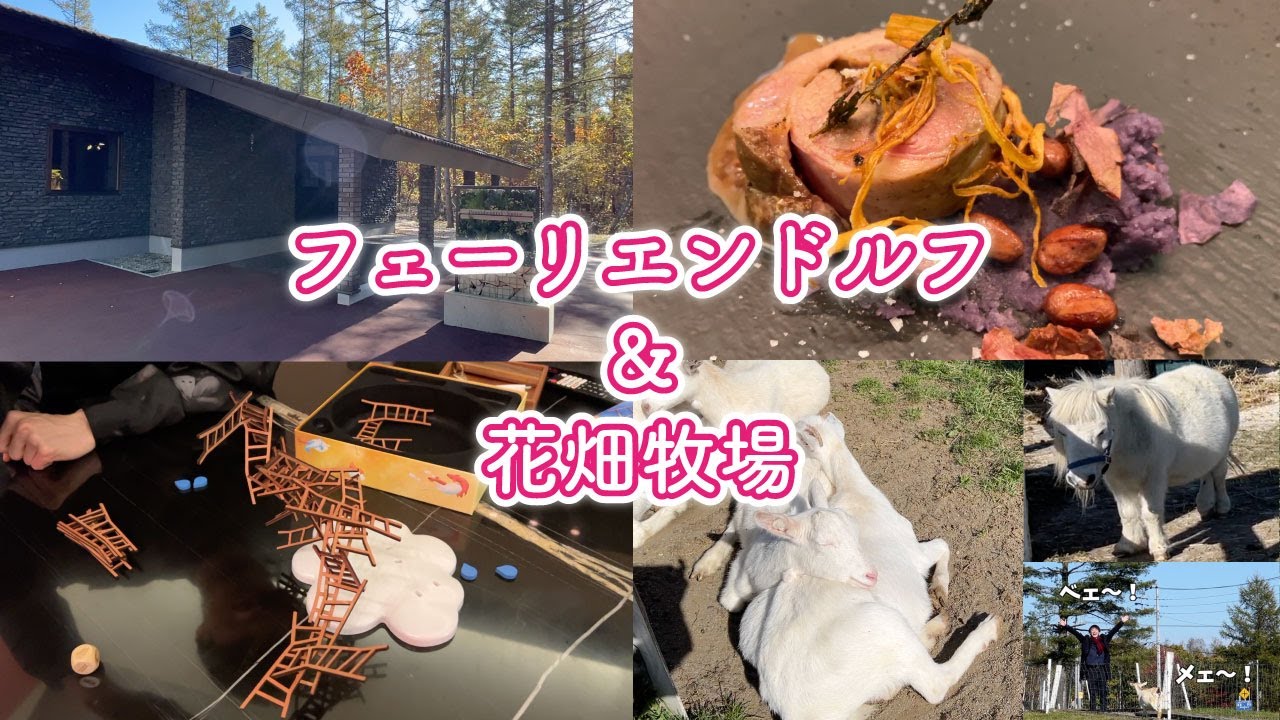 【Vlog】フェーリエンドルフ（プレジデンシャルスイート）＆花畑牧場 2022