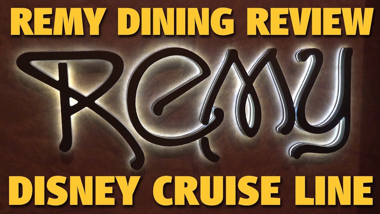 Remy Dining Review | Disney Cruise Line