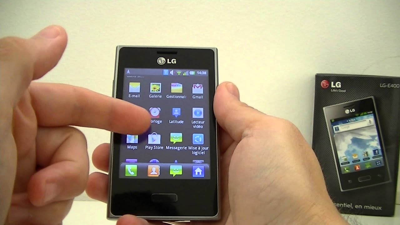 Test du LG Optimus L3 (E400) | par Top-For-Phone.fr