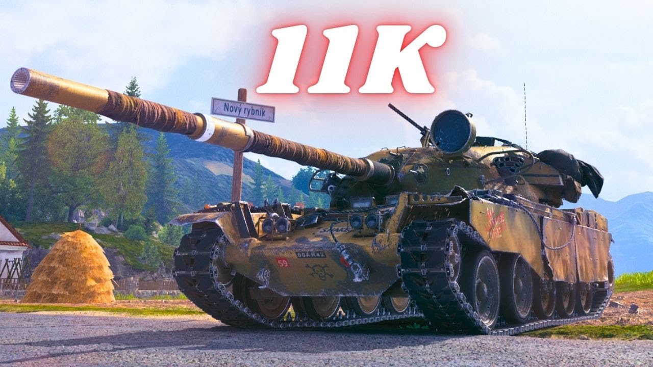 T95/FV4201 Chieftain 11K Damage & Chieftain 10K Dmg World of Tanks