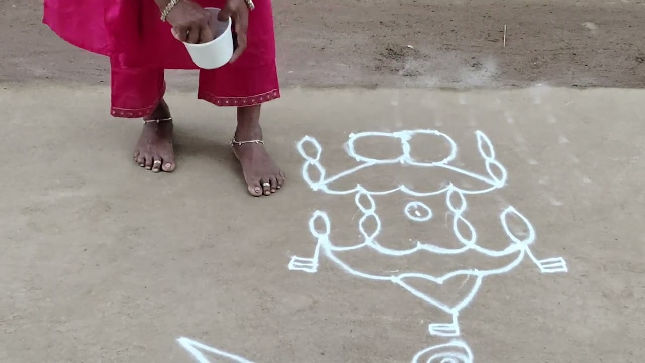 కనుమరధం ముగ్గు🙏17/1/26 శని వారము