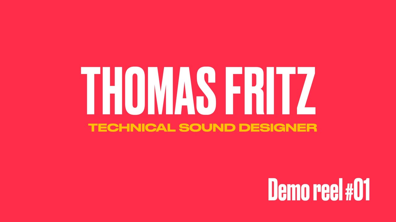 Technical Sound Design Reel 2024 - Full videos linked in the description