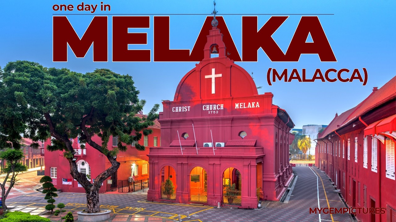 ONE DAY IN MELAKA (MALAYSIA) | Colonial Roots, Local Soul | 4K 60FPS