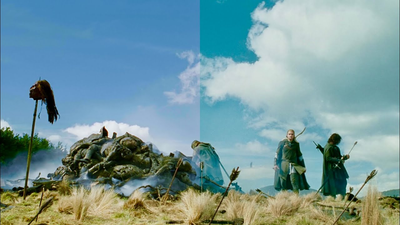 The Lord of the Rings: The Two Towers 4K Ultra HD Comparison UHD Blu ray