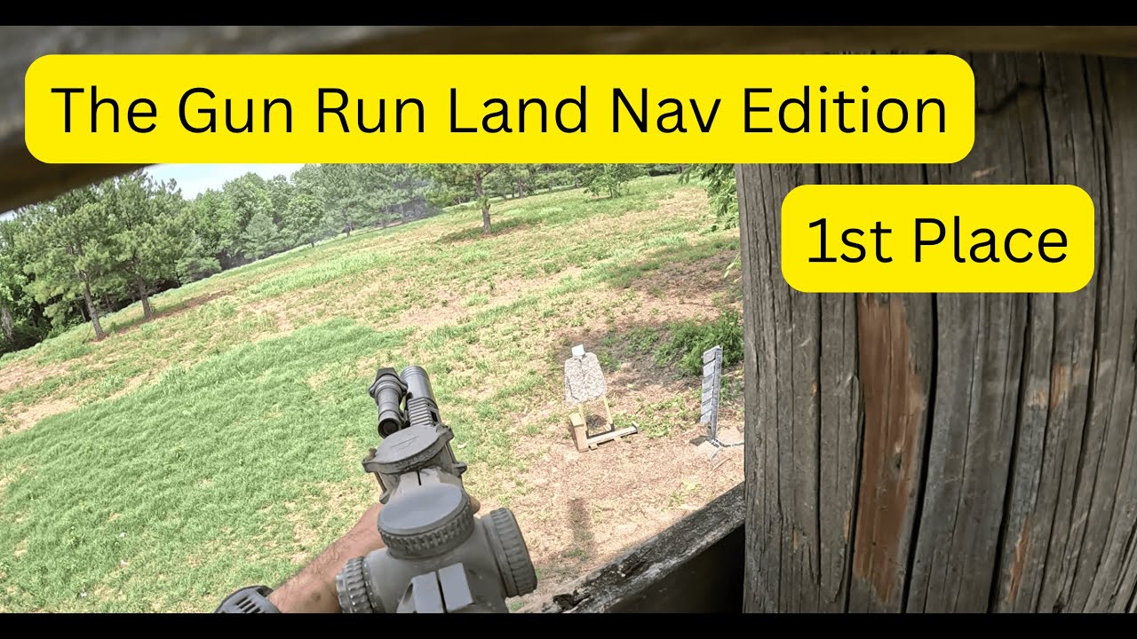 First Place at The Land Nav Team Match by The Gun Run   May 2025