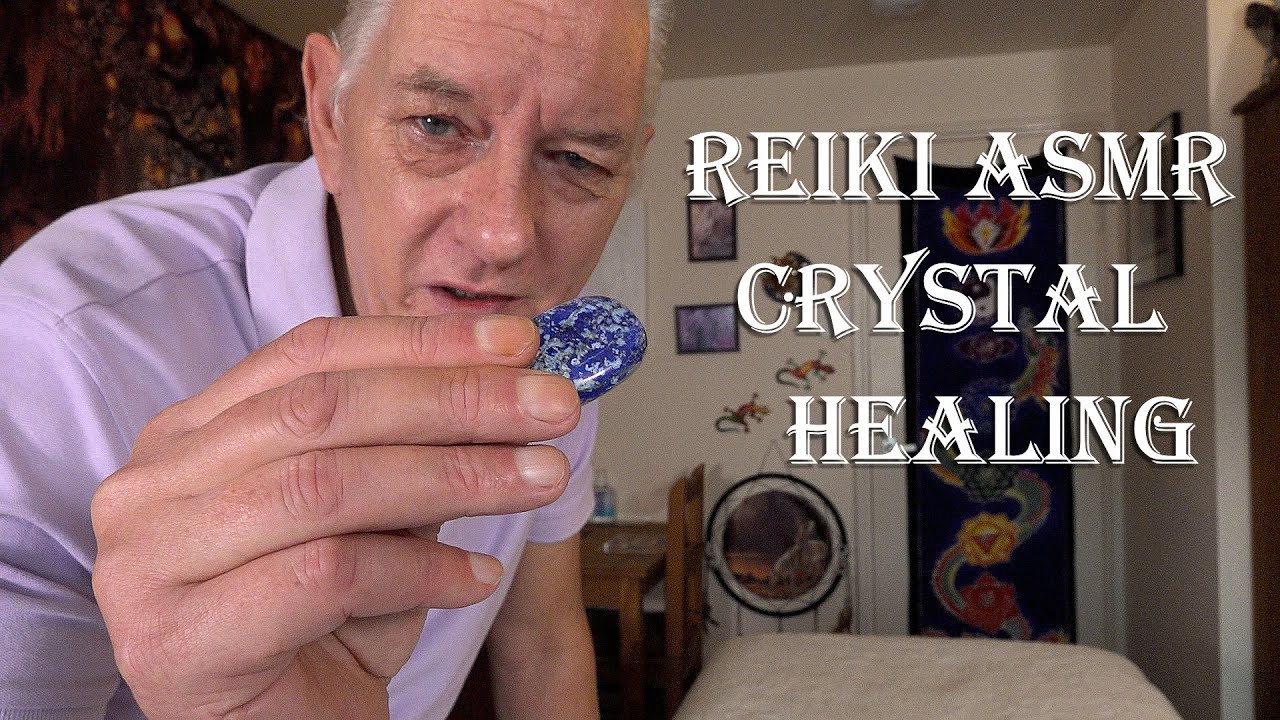 Reiki ASMR Crystal Chakra Healing - Healing Bed Laying for Deep Relaxation