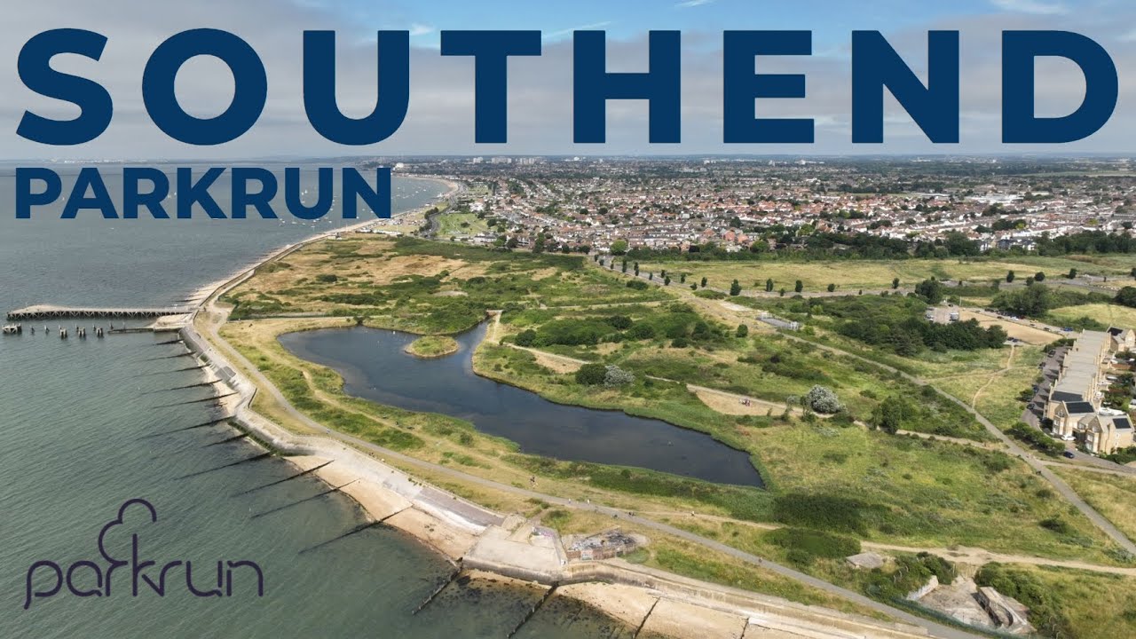 Southend parkrun #551 [4K Aerial]