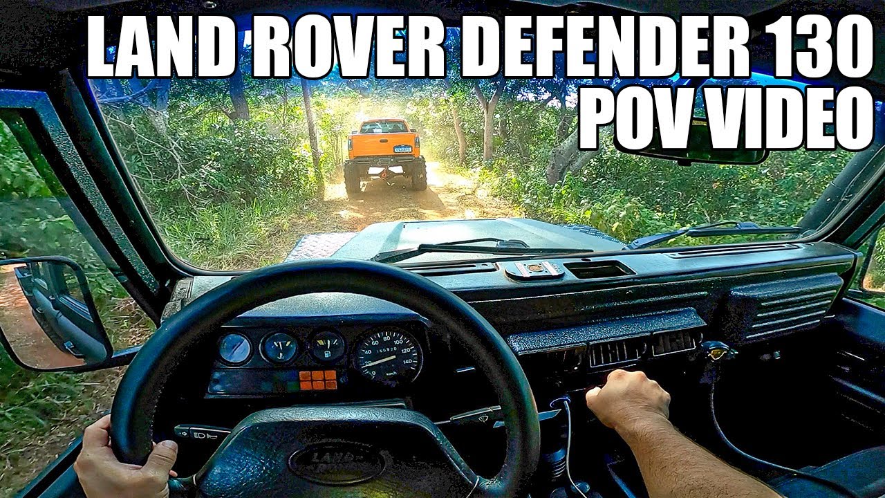 Land Rover Defender 130 1997 - Pantanal - Brazil - POV Video