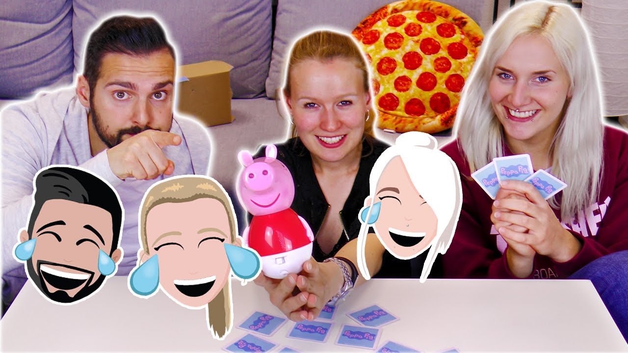 PEPPA WUTZ DREHT & DREHT DURCH! Peppa Pig Tumble Spin Deutsch - Kathi vs. Kaan vs. Nina