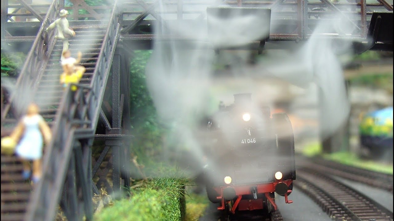 Spur N, Rauch, neue Versuchsreihe im 2.Test