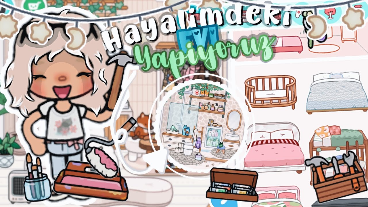 Hayalimdeki 🌾 || Evi Yapıyoruz || Toca Boca || Toca Life Wold || #tocalifeworld #tocabocaaesthetic 